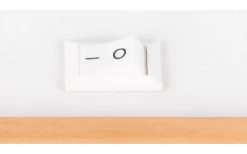 Pierre Spotlight matt vit/trä