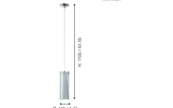 Pinto Fönsterlampa 11cm Smoke