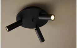 Pipeline Takspotlight Ø20cm 3L Mattsvart