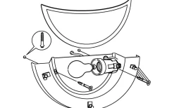 Planet Vägglampa Krom