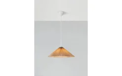 Plisado Taklampa 50cm Beige