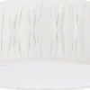 Plissé Plafond 45cm Stygn Offwhite