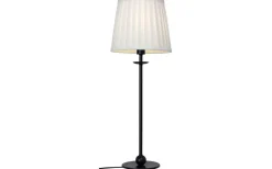Plisserad Lampskärm Ø20cm Vit