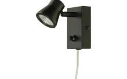 Pluto Vägglampa LED 5W 3000K Svart