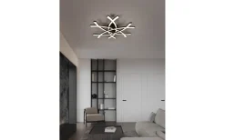 Pollock Plafond LED 62x59cm mattsvart