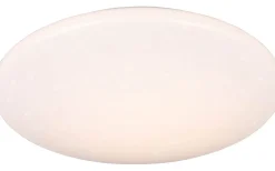 Pollux Plafond LED 37cm vit stjärnljus rörelsesensor + skymningssensor IP44