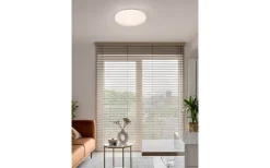 Pollux Plafond LED 37cm vit stjärnljus rörelsesensor + skymningssensor IP44
