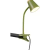 Pongo Klämlampa LED grön