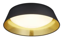 Ponts Plafond LED 45cm svart/guld