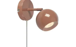 Pop Vägglampa Brun
