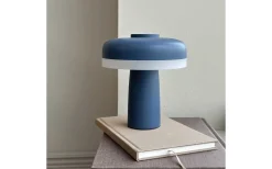 Porter Uppladdningsbar Bordslampa 16,5cm Indigo Blå