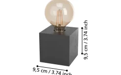 Prestwick 2 Bordslampa 9,5cm Svart