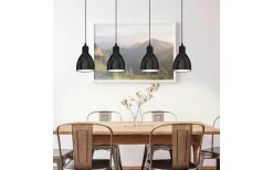 Priddy Taklampa 98cm 4L Svart