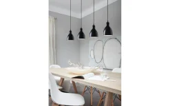 Priddy Taklampa 98cm 4L Svart