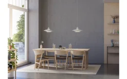 Primus Taklampa Ø43cm Mattvit/Mässing