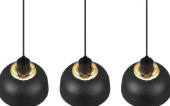 Punch Takpendel 3-delad E27 mattsvart