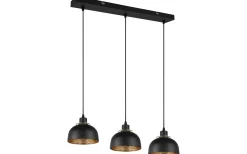 Punch Takpendel 3-delad E27 mattsvart