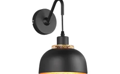 Punch Vägglampa E27 mattsvart