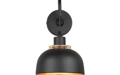 Punch Vägglampa E27 mattsvart