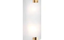 Pura Vägglampa 40cm 2xE27 antikmässing