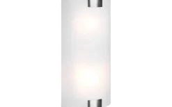 Pura Vägglampa 40cm 2xE27 borstat stål