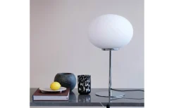 Queen Bordslampa 49cm Opal/Krom