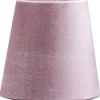 Queen Lampskärm Ø12cm Sammet Klarrosa