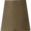 Queen Lampskärm Ø12cm Sammet Brun