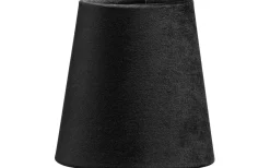 Queen Mini Lampskärm Sammet Ø10cm Svart