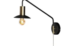 Quinn Vägglampa 35cm Matt Svart