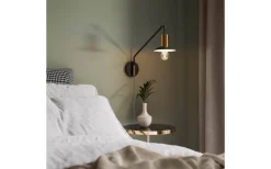 Quinn Vägglampa 35cm Matt Svart