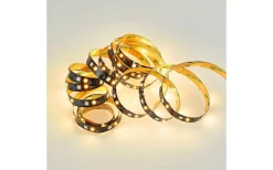 Racer LED-remsa 3m RGB-IC+3000K Komplett Kit Svart