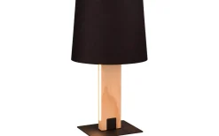 Rahul Bordslampa LED + E27 trä/svart