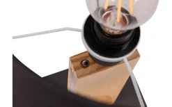 Rahul Bordslampa LED + E27 trä/svart