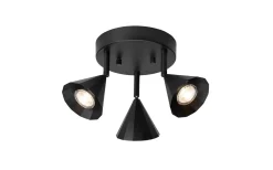 Rain 18 Takspotlight Svart