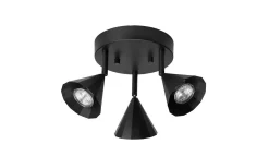 Rain 18 Takspotlight Svart