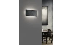 Raven Vägglampa LED 25x12cm svart