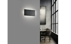 Raven Vägglampa LED 25x12cm svart