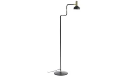 Ray Golvlampa 127cm Svart/Mässing