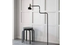 Ray Golvlampa 127cm Svart/Mässing