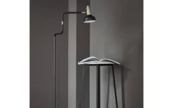 Ray Golvlampa 127cm Svart/Mässing