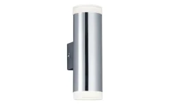 Ray H2O Vägglampa LED 2-delad krom IP44