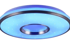 Realta Plafond LED 39cm borstad aluminium RGBW