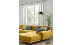 Recife Golvlampa E27 svart/guld