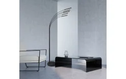 Reed Golvlampa LED mattsvart