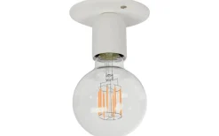 Regal E27 sockel för Takdosa Vit