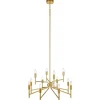 Regent Taklampa 70cm Guld
