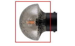 Reservglas till 6312 Fungo 16 IP44 Rök