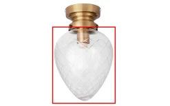 Reservglas till 6901 Juni D20 Slipad Klar