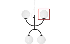 Reservglas till 2850 Luna X D16 Vit